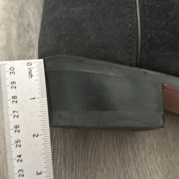 Old West men cowboy boots upper leather size 11 - Picture 11 of 11